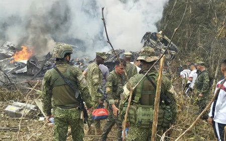 Colombia: Militair toestel crasht, 34 doden