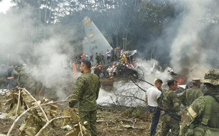 Colombia: Doden bij vliegtuigcrash opgelopen tot 66
