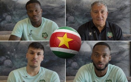 ‘Laten we met z’n allen heel sterk denken dat Suriname naar het WK gaat’