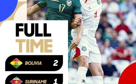 WK-droom Natio uiteengespat na 2-1 verlies tegen Bolivia