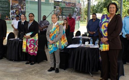 Suriname en Japan markeren 50 jaar diplomatie met voedingsproject