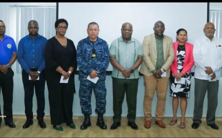 Kustwachtraad Suriname geïnstalleerd onder leiding van Rudie Roeplal