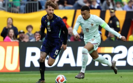 Frankrijk houdt stand tegen Brazilië na spannende slotfase