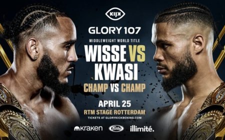 Sranan roots-dubbelslag in Glory 107: Wisse vs Kwasi