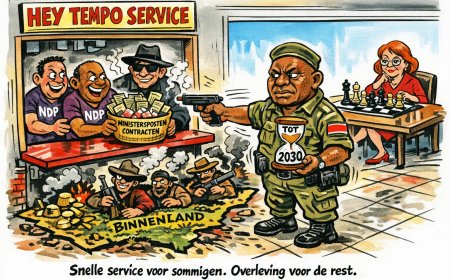 Geduld tot 2030 met geladen pistool