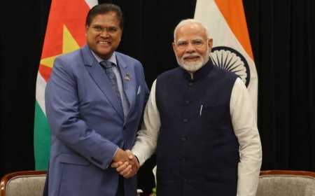 Buitenlandse leiders geraakt door heengaan ex-president Santokhi