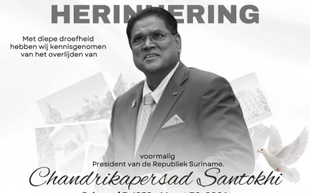 Vicepresident Rusland: “Santokhi onvermoeibare kracht voor Suriname”