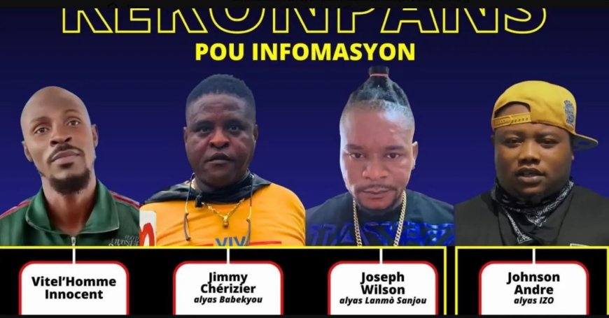 VS looft 9 miljoen dollar uit voor informatie over Haïtiaanse bendeleiders