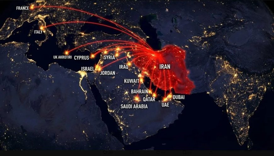 IRAN HEEFT IN ÉÉN NACHT 14 LANDEN AANGEVALLEN.