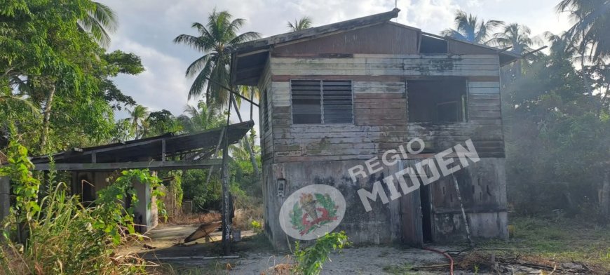 Brand geblust in verlaten hoogbouwwoning Leiding 18