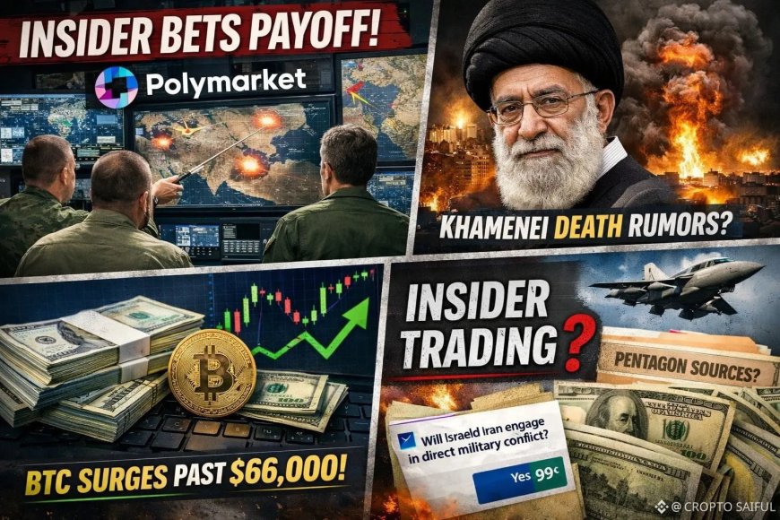 Gokkers verdienen miljoenen door aanval op Iran en dood Khamenei te voorspellen