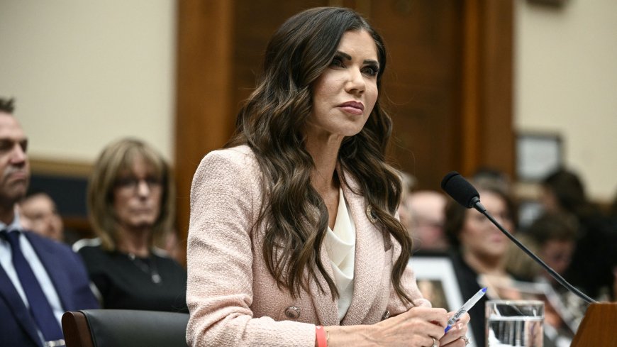 Trump vervangt minister Noem van Binnenlandse Veiligheid