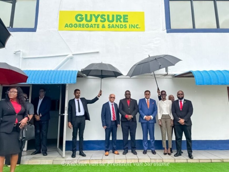 Oprichting Grassalco’s GuySure begon in december 2020