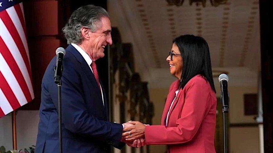 VS en Venezuela herstellen diplomatieke banden; president Rodríguez zoekt dialoog met Washing