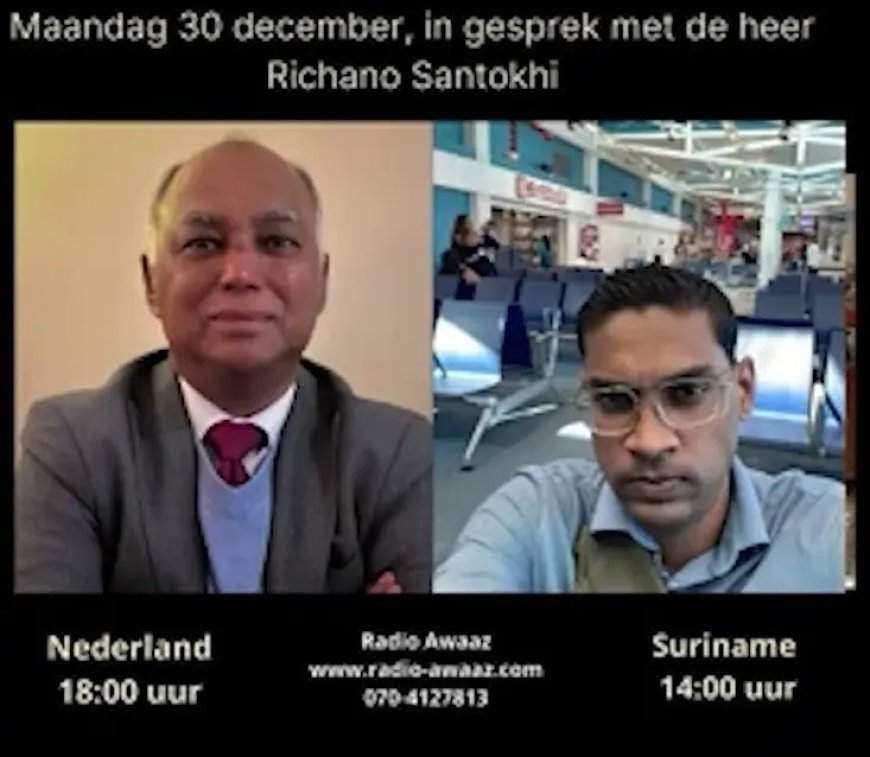 Richano Santokhi moet zich bij justitie verantwoorden voor zijn uitspraken