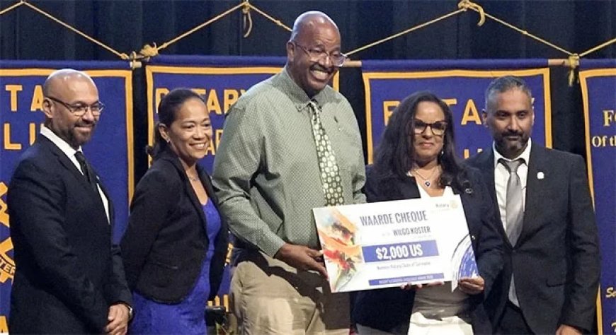 Rotary eert Wilgo ‘Hoppie Hopman’ Koster voor 40 jaar inzet voor jeugd