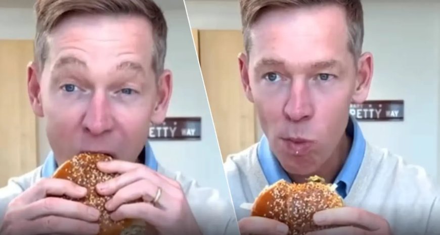 Opmerkelijk – CEO McDonald’s viraal met ongemakkelijke smaaktest van nieuwe burger