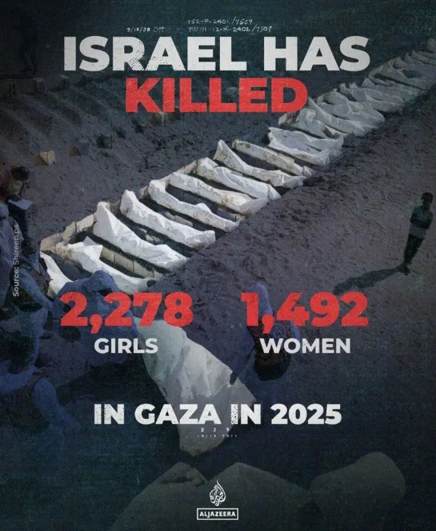 Veel Palestijnse vrouwen en meisjes gedood in oorlog in Gaza