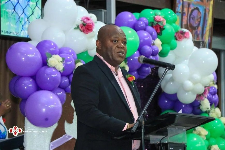 Minister Bee: “Tijd voor meer inzet in verkrijgen gelijkheid man en vrouw in Suriname”