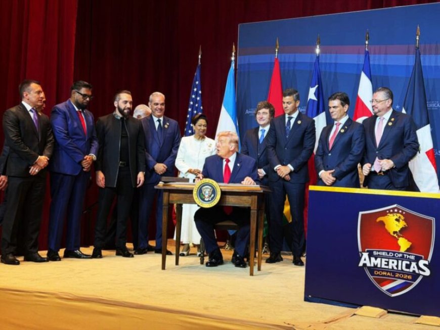 Agressieve Trump lanceert coalitie tegen drugskartels in Latijns-Amerika