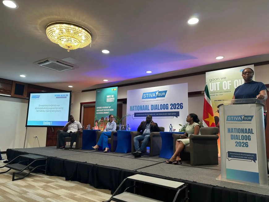 Gezamenlijke aanpak alcoholprobleem Suriname centraal thema dialoog