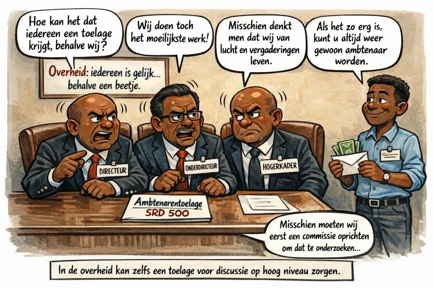 Ook bazen willen hun stukje taart