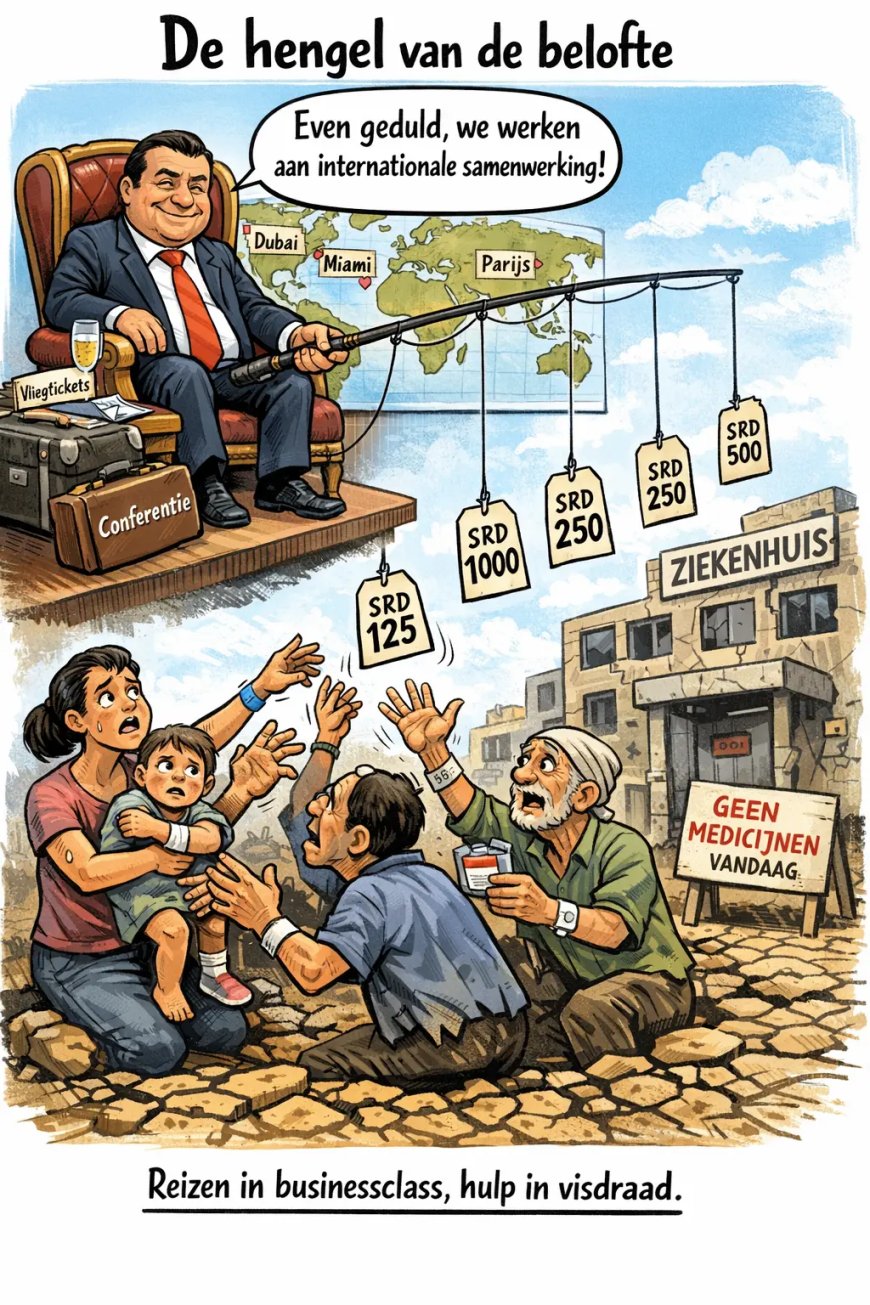 Dure reizen, lege ziekenhuizen