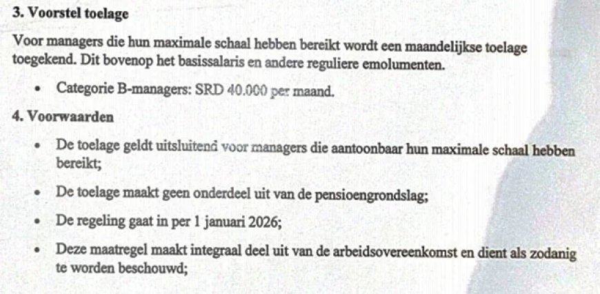 EBS-bond uit scherpe kritiek op toelage van SRD 40.000 voor managers