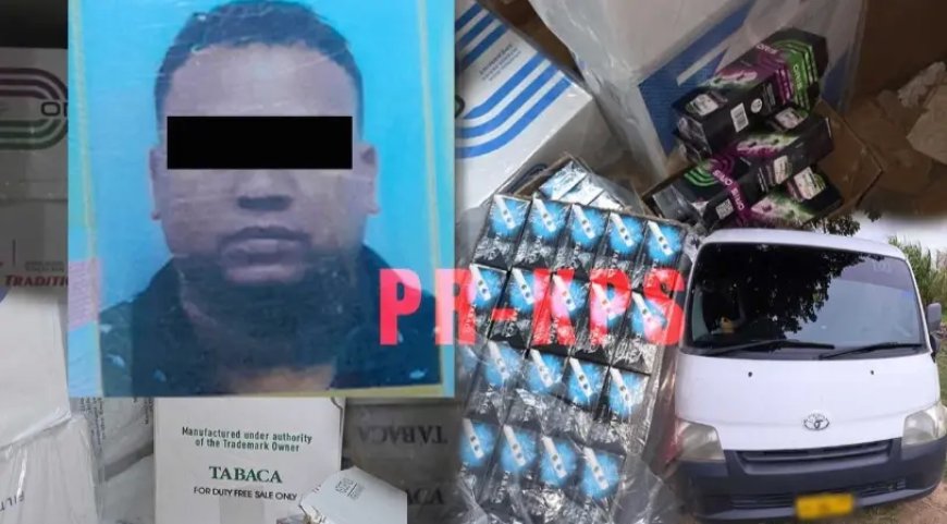 Politie Jarikaba houdt verdachte (48) van handel in illegale sigaretten aan