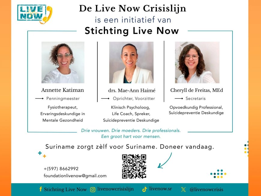 Stichting Live Now start initiatief voor nationale crisislijn tegen zelfmoord