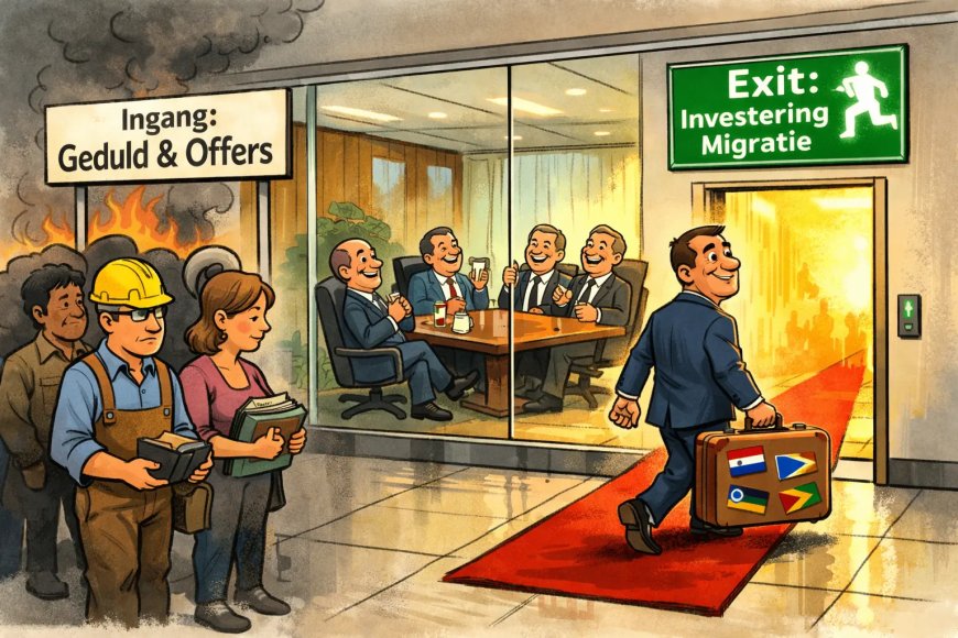 De nooduitgang van de macht 