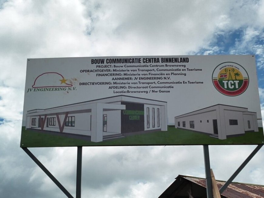 TCT bouwt ICT-centrum te Brownsweg