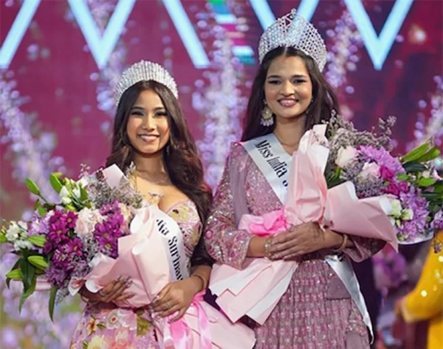 Ishika Rigpal  en Chayenn Thakoer winnen Miss India Suriname en Miss Teen India Suriname 2026