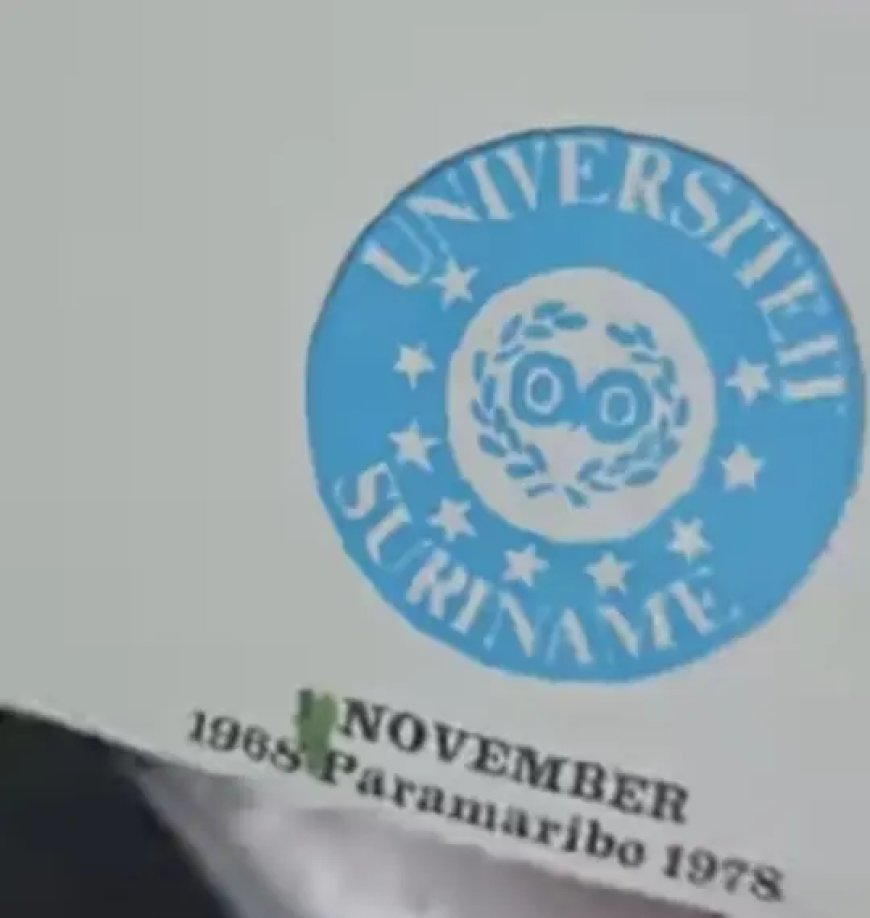 Van Universiteit van Suriname naar Anton de Kom Universiteit van Suriname
