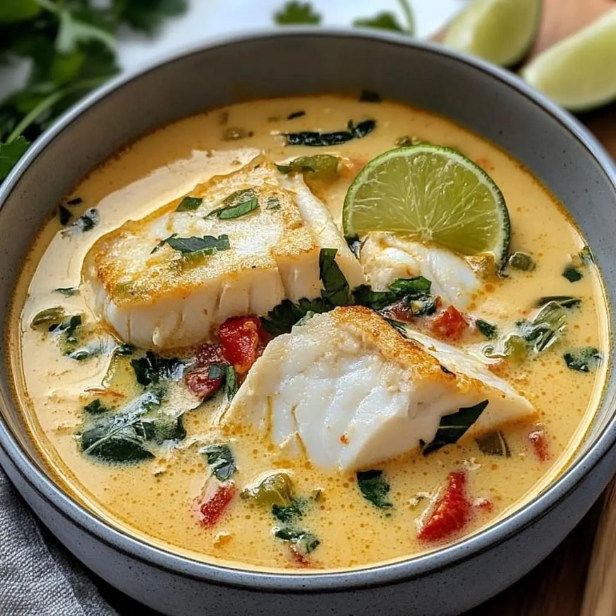 Vis in kokosmelk: Romige tropische smaak