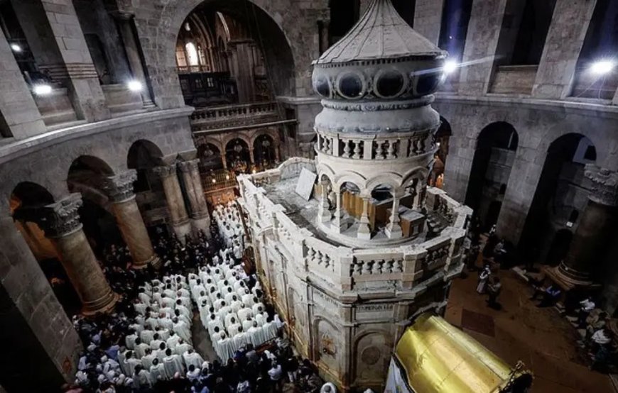 Heilige kerk gesloten door conflict in Jeruzalem