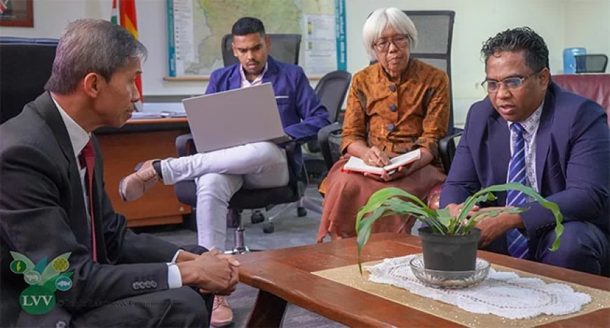 Suriname en Indonesië willen samenwerking landbouw en visserij verder versterken