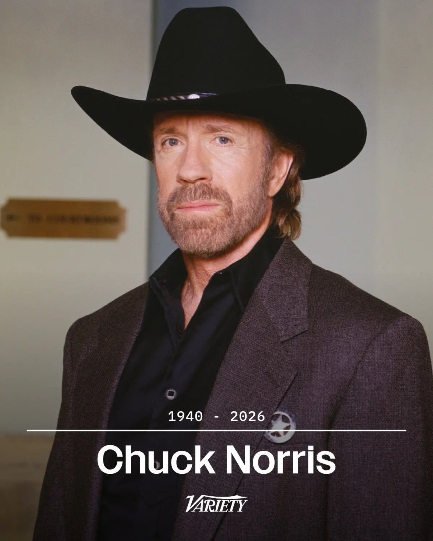 Actie-icoon Chuck Norris overleden op 86-jarige leeftijd