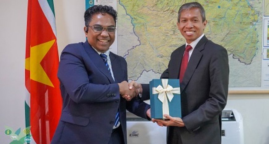 Indonesië en Suriname willen landbouwsamenwerking verdiepen