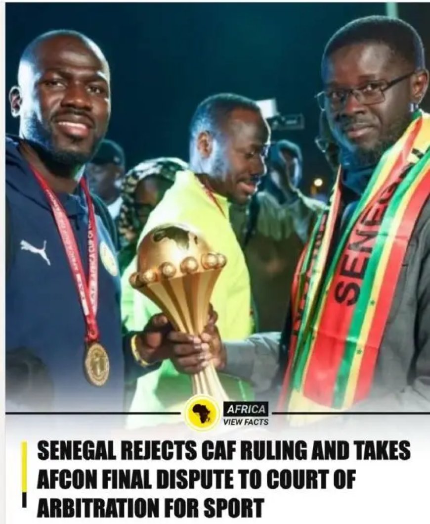 Senegal vecht beslissing over Afrika Cup aan