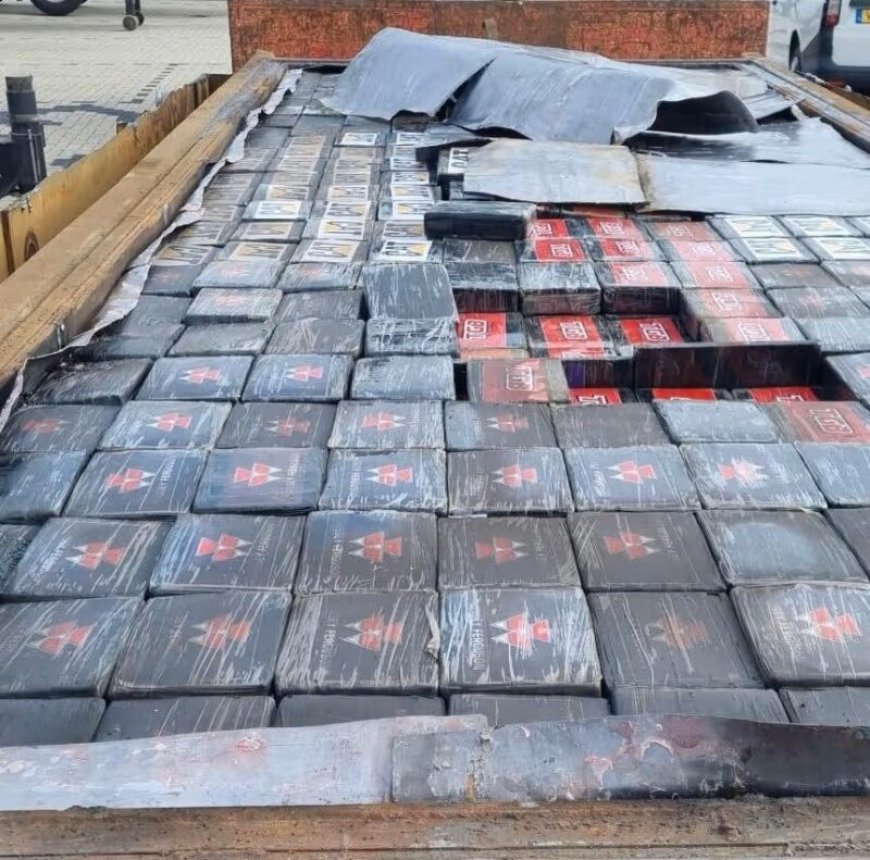 Nederlandse justitie onderschept ruim 3200 kilo coke