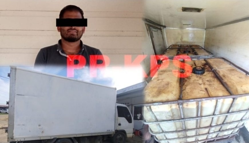 Brandstofsmokkelaar aangehouden door politie