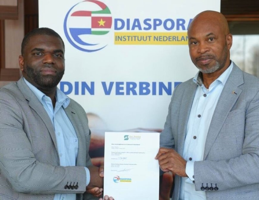 Samenwerking DIN en Sur Estate Group voor bevordering duurzame ontwikkeling Suriname