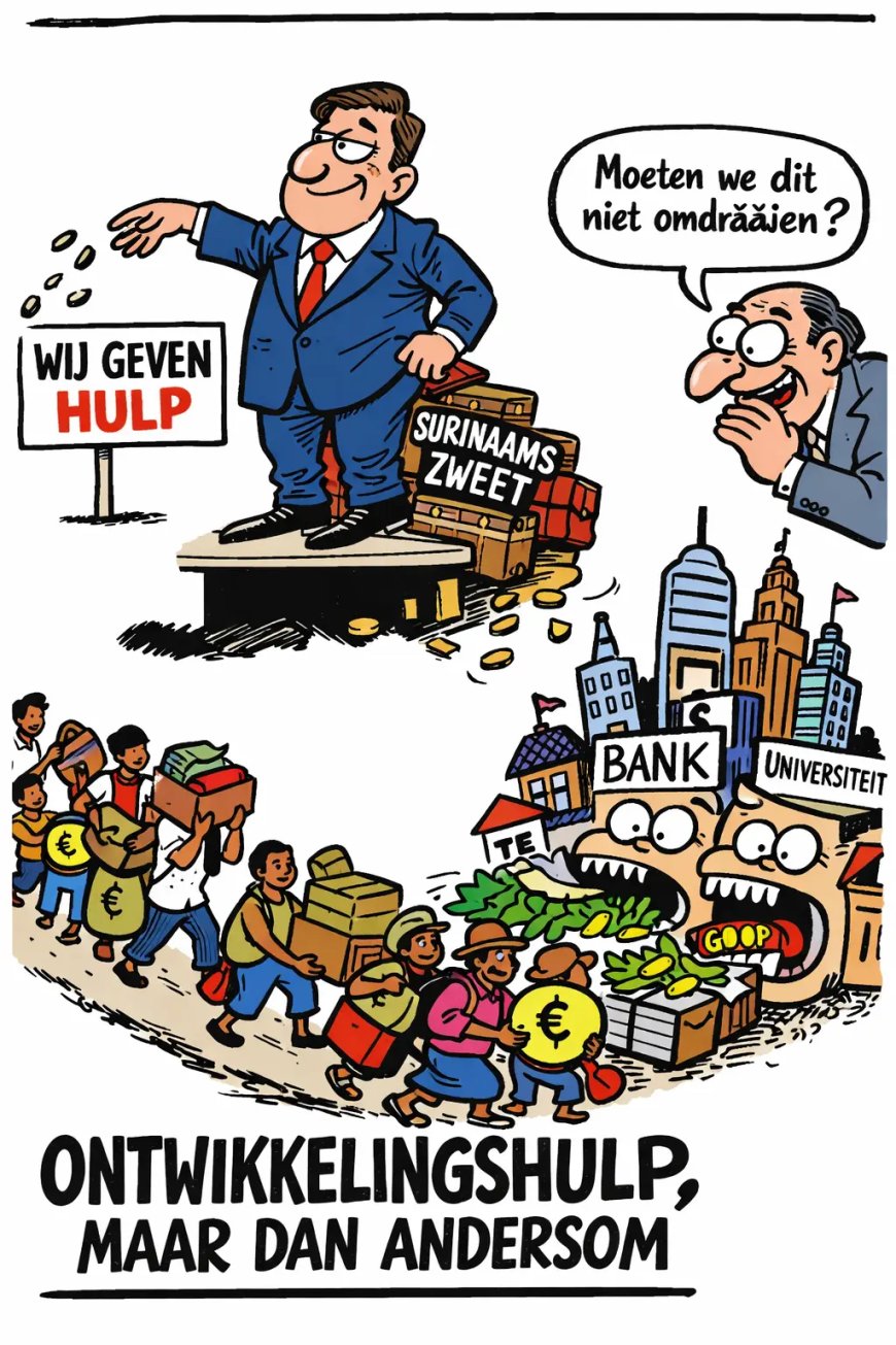 Suriname financierde Nederland stilzwijgend  