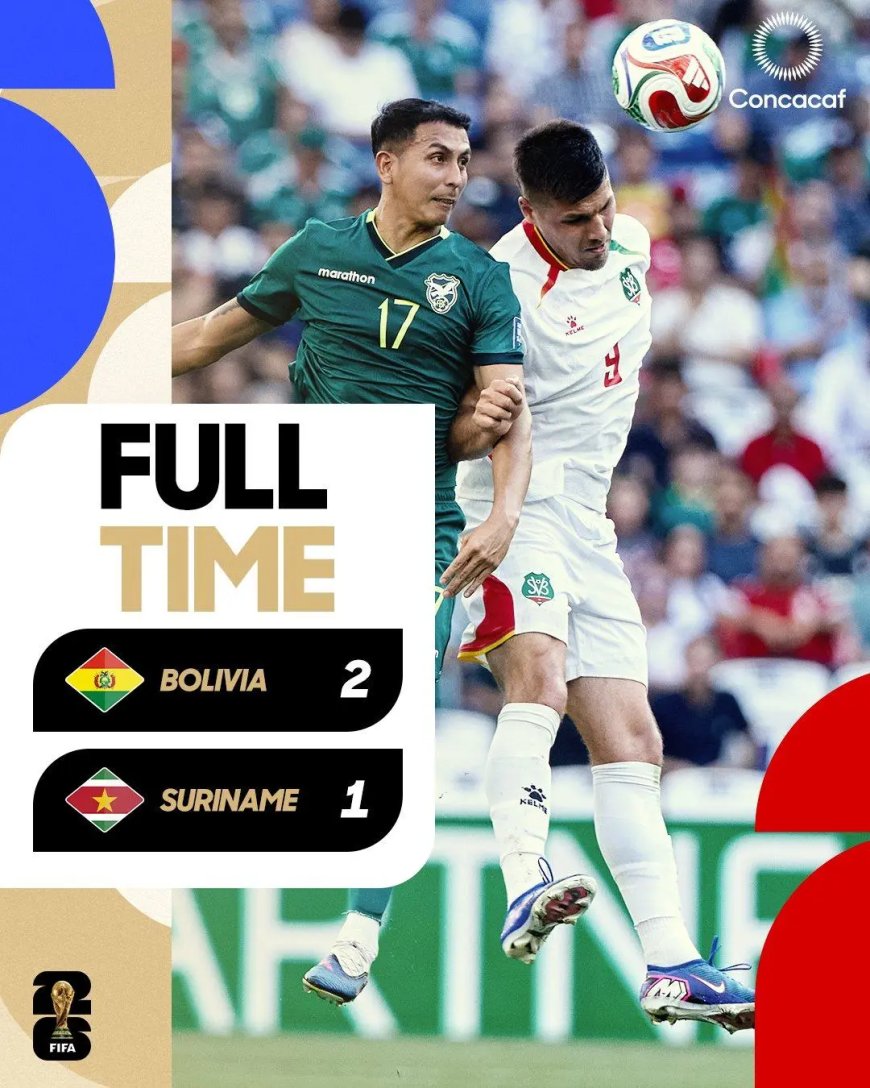 WK-droom Natio uiteengespat na 2-1 verlies tegen Bolivia