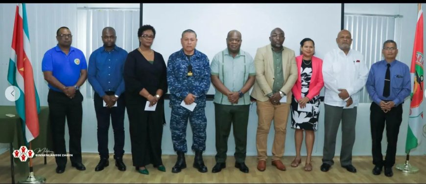 Kustwachtraad Suriname geïnstalleerd onder leiding van Rudie Roeplal