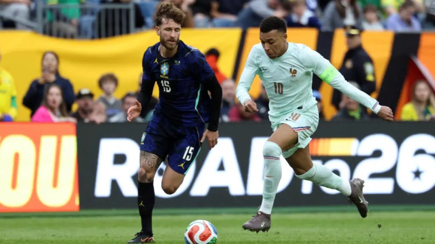 Frankrijk houdt stand tegen Brazilië na spannende slotfase