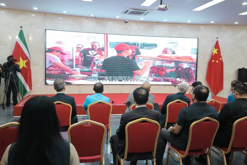 China en Suriname vieren 50 jaar relatie met documentaire serie