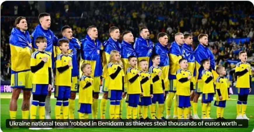 Diefstal treft Oekraïens team vlak voor belangrijke wedstrijd