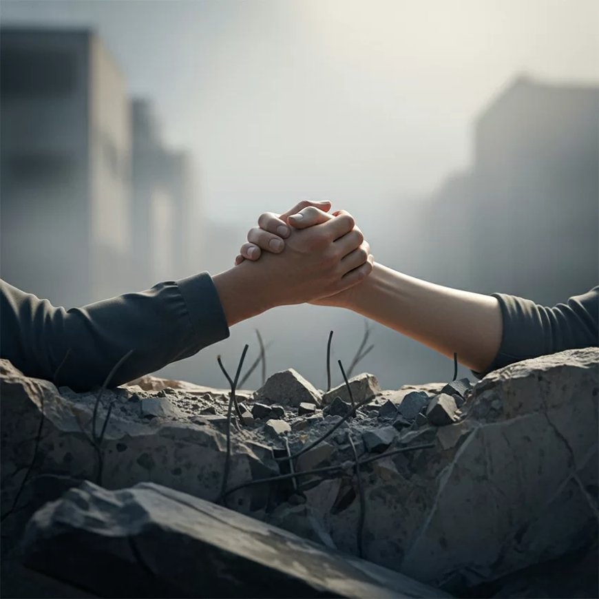 Column: Het kruis van de lijdende mens